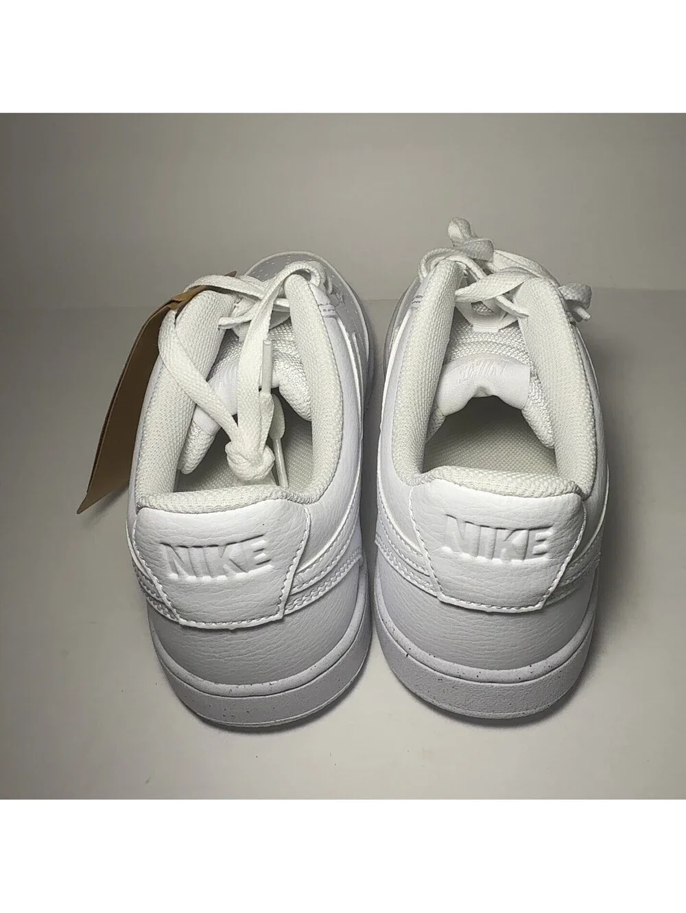 Nike Court Vision Low Next Nature White Sneakers Mens Size 8 DH2987-100